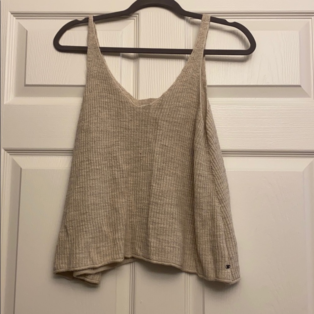 Sweater Crop Top